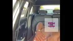 চালান আবলুস গাছ গাড়িতে থাম্ব fucked পায়