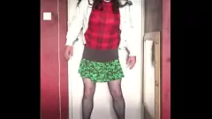 Oynat Sissy Crossdresser Unisex kıyafetleri yaramaz alıyor - bi cinsel porno
