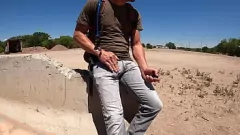 تشغيل Vibrator in Condom Public Cumshot Experience - Lapetus80
