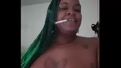 Play Smoking Hot Ebony Goddess: BBW BDSM Smoker Fetish