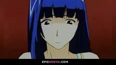 再生 タブーの物語の中でアニメの女の子を完璧な従順になるようおもちゃを使って訓練するエロ漫画を見ている