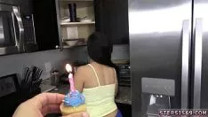 Play Fat missy squanderjob devirginized for my natal day