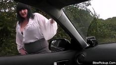 تشغيل Zaftig bbw plunked فوق و barker-fucked